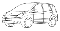 TOYOTA COROLLA VERSO (2002-2004)