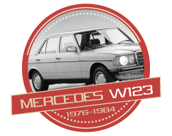 MERCEDES 200 / 280 E - (W123) - (1976-1984)